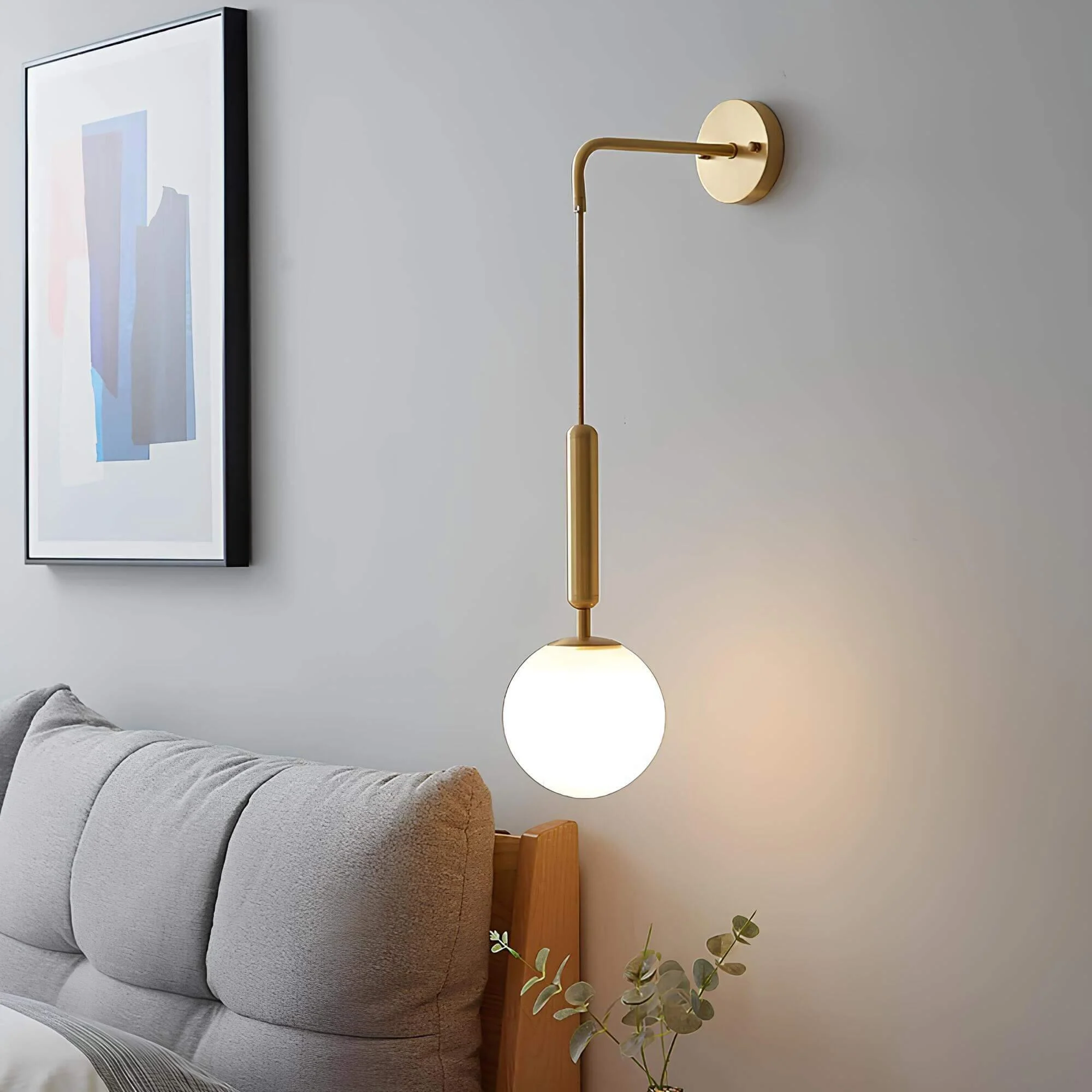 Moderne Glas Wandleuchte Eclipse 12w 3000k Design Warmlicht Elegant Xlumina 4