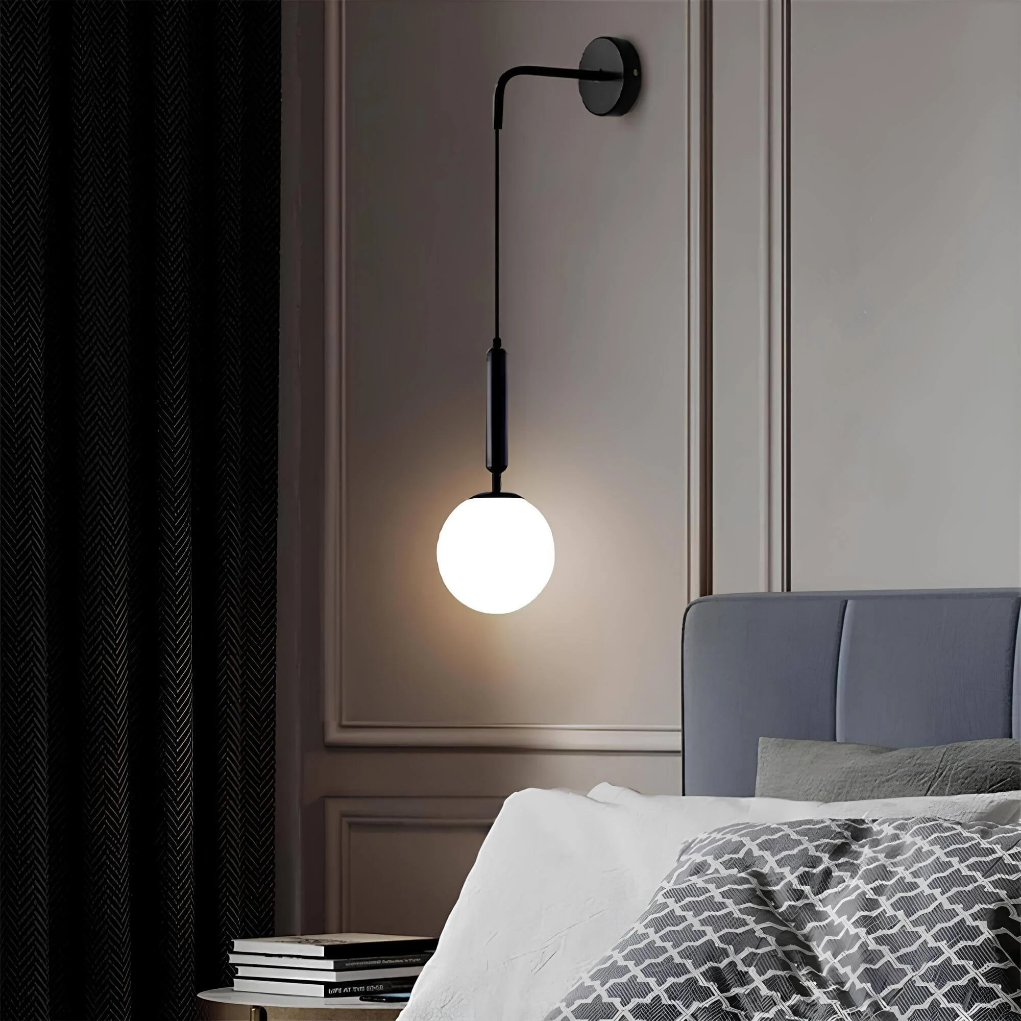 Moderne Glas Wandleuchte Eclipse 12w 3000k Design Warmlicht Elegant Xlumina 5