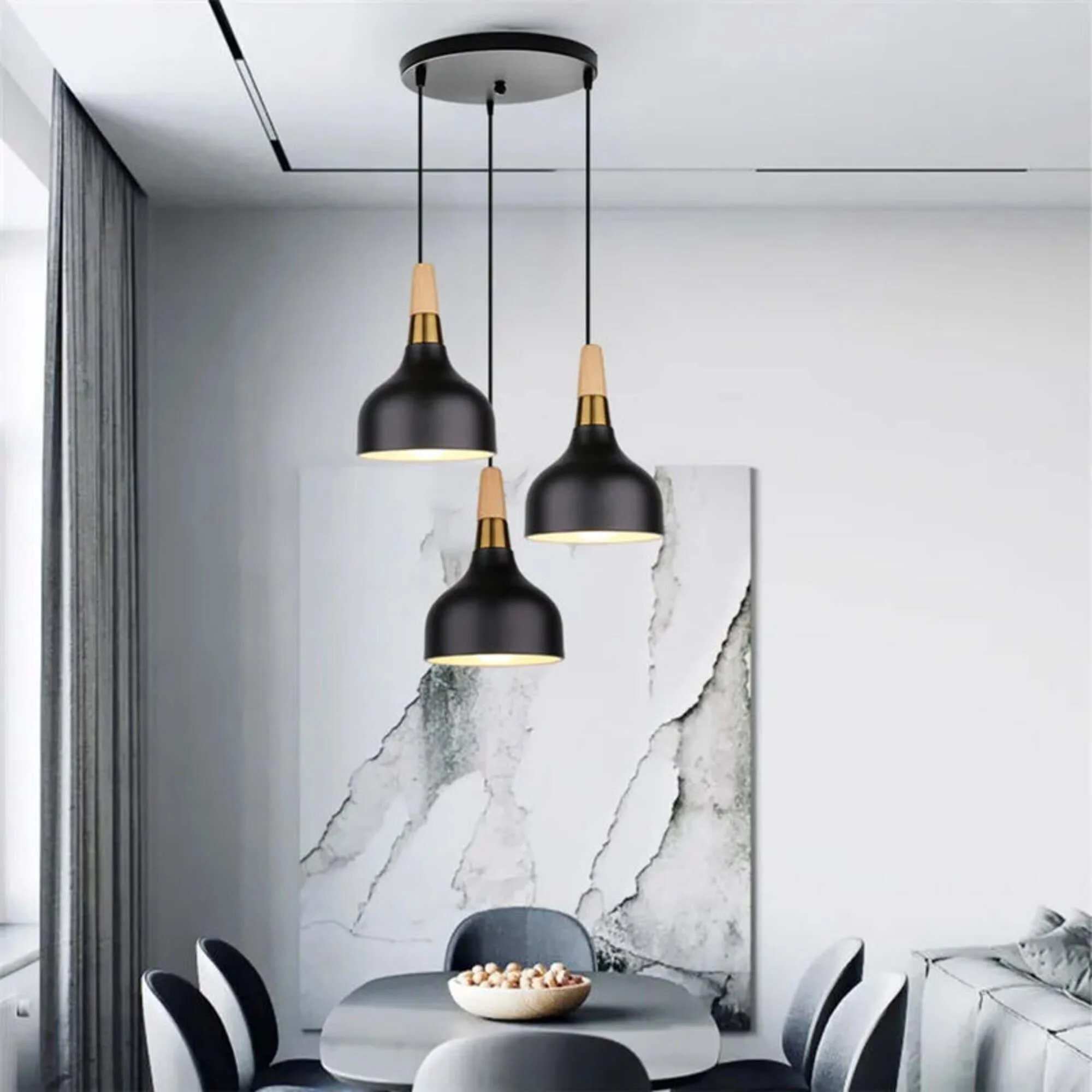 moderne-led-Deckenlampen-schwarz-40cm-dimmbxlumina_2 Moderne Led Deckenlampen Schwarz 40cm Dimmbxlumina 2
