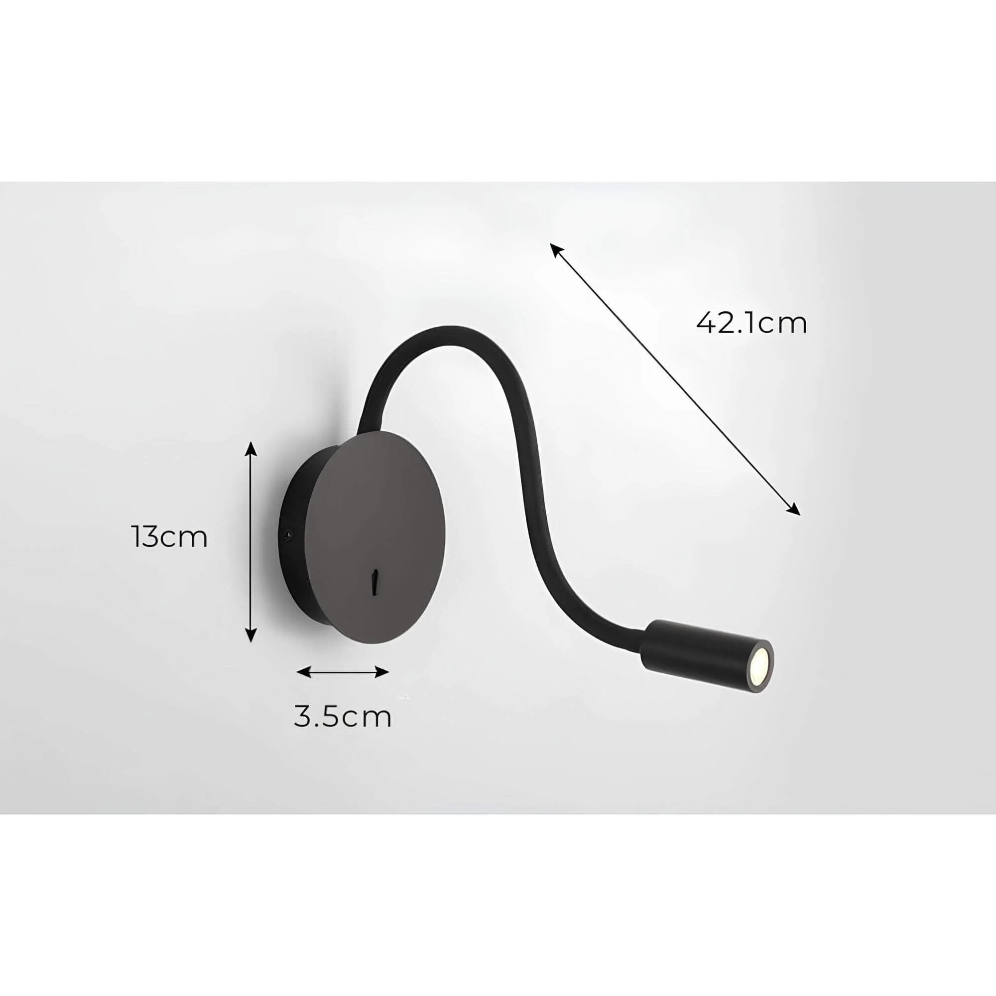 Moderne Led Wandlampe 360 Grad Verstellbares Licht 9w 4000k Schwarz Weiss Gold Elegant Xlumina 5