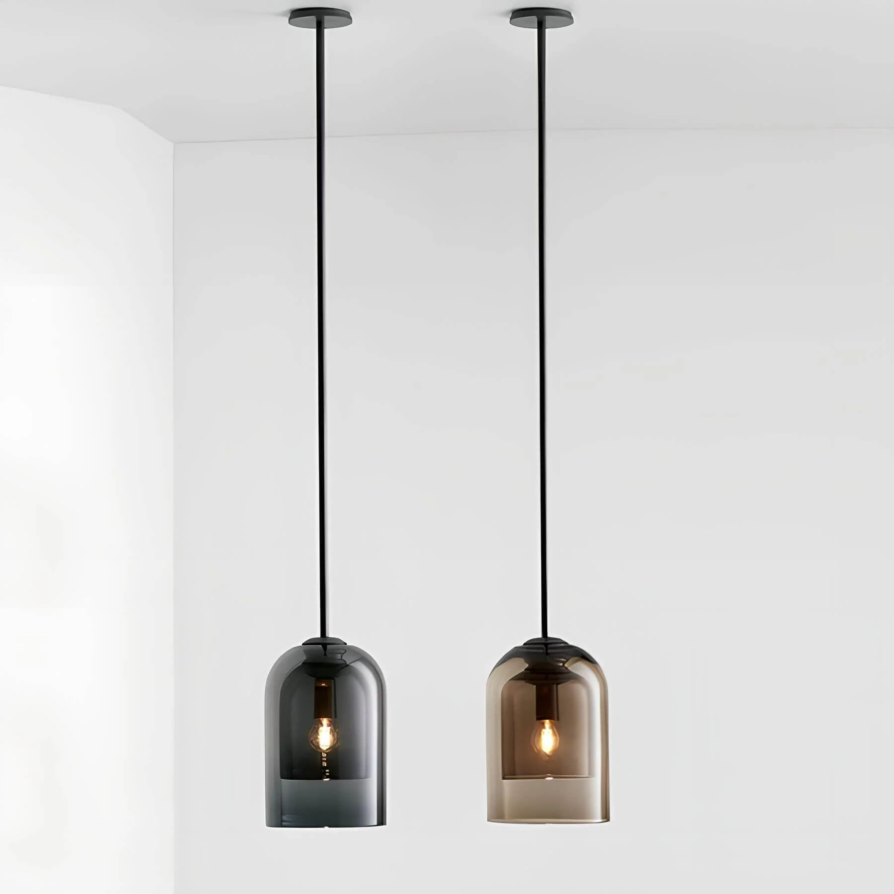 moderne-minimalistische-bernstein-rauchglas-pendelleuchte-led-deckenleuchte-xlumina8 Moderne Minimalistische Bernstein Rauchglas Pendelleuchte Led Deckenleuchte Xlumina8