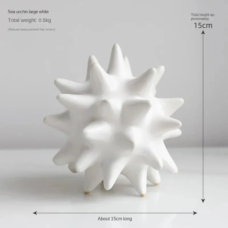 monochrome-ceramic-sea-urchin-ornament-395777 Monochrome Ceramic Sea Urchin Ornament 395777