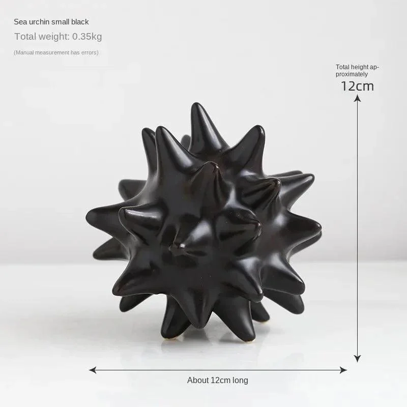 monochrome-ceramic-sea-urchin-ornament-586048 Monochrome Ceramic Sea Urchin Ornament 586048