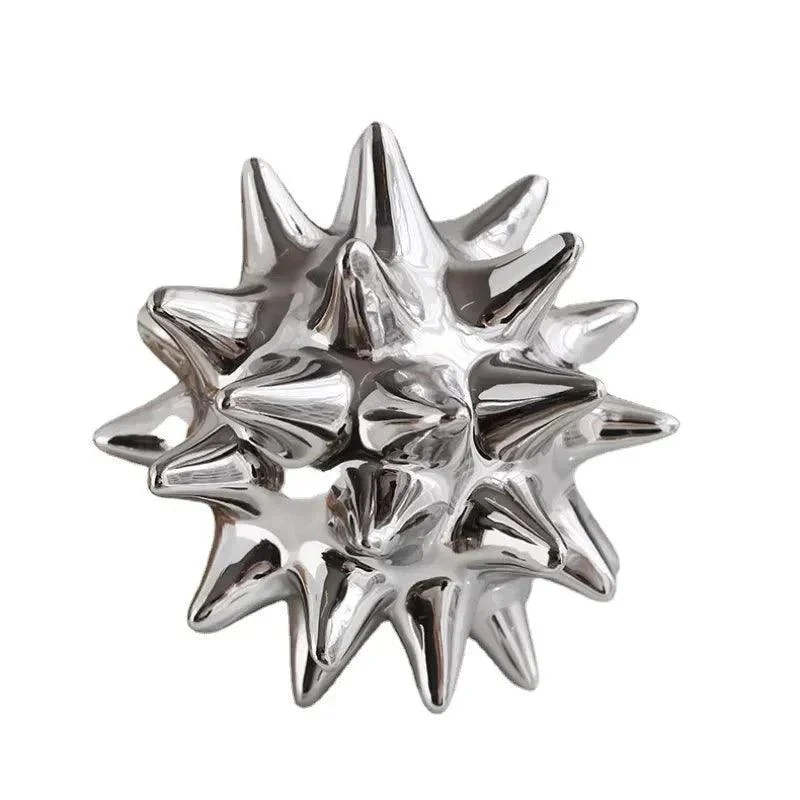 monochrome-ceramic-sea-urchin-ornament-940857 Monochrome Ceramic Sea Urchin Ornament 940857