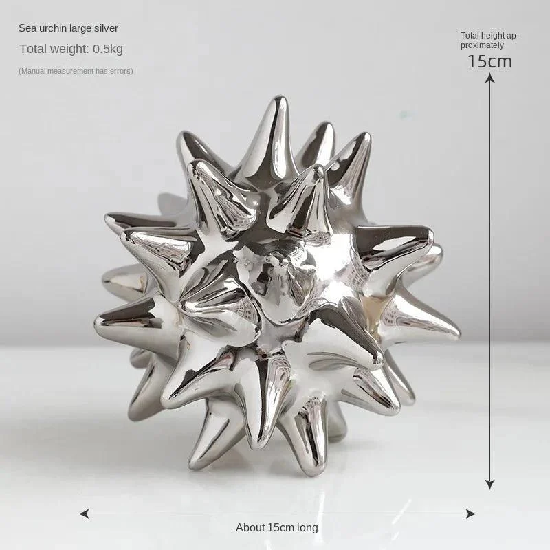 monochrome-ceramic-sea-urchin-ornament-941052 Monochrome Ceramic Sea Urchin Ornament 941052