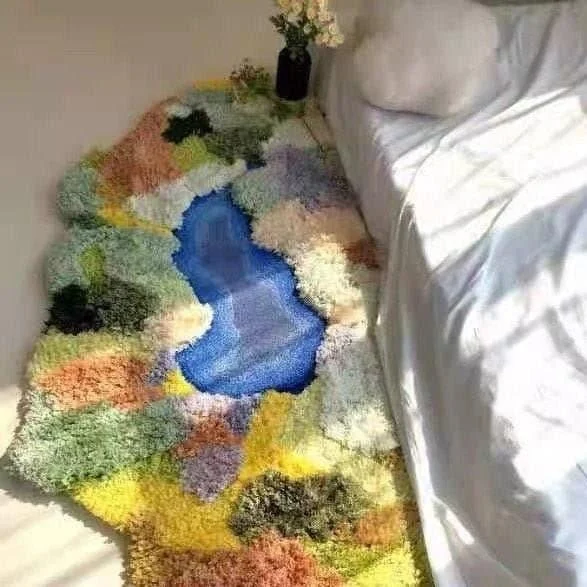New Zealand Wool Radiant Rug Patchandbagel 414146