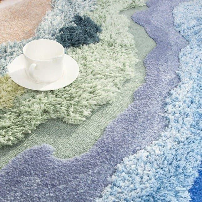 New Zealand Wool Radiant Rug Patchandbagel 916082