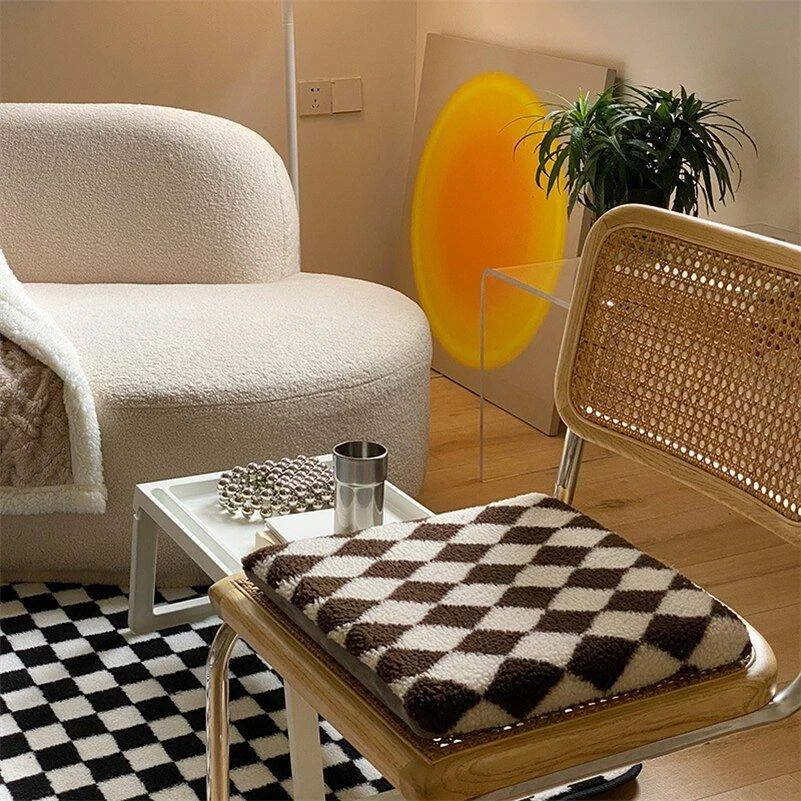 nordic-chequerboard-diamo-polar-fleece-cushions-208213 Nordic Chequerboard Diamo Polar Fleece Cushions 208213