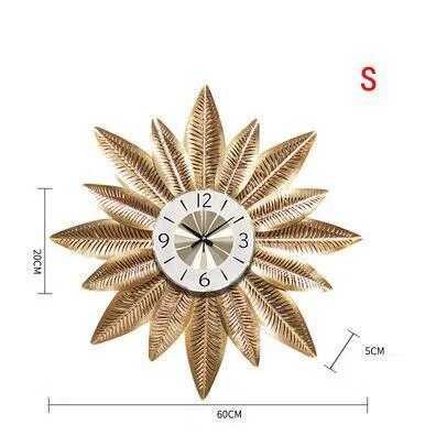 nordic-creative-metal-feather-wall-clock-298881 Nordic Creative Metal Feather Wall Clock 298881