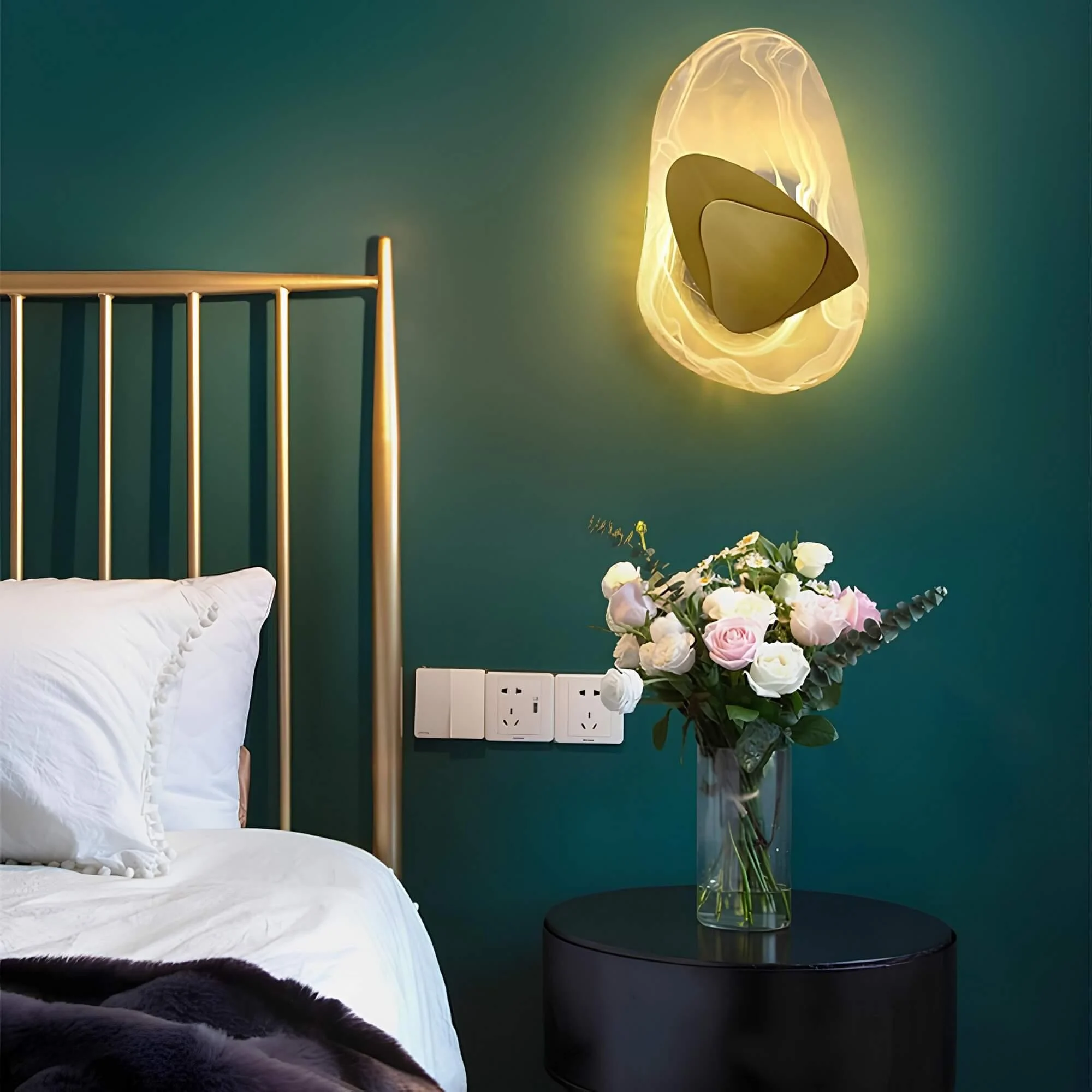 nordic-kristall-wandlampe-elegante-beleuchtung-modern-design-gold-LED-lichtquelle-xlumina2 Nordic Kristall Wandlampe Elegante Beleuchtung Modern Design Gold Led Lichtquelle Xlumina2