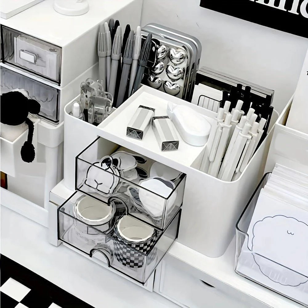 nordic-simple-desk-stationery-organiser-boxes-731506 Nordic Simple Desk Stationery Organiser Boxes 731506