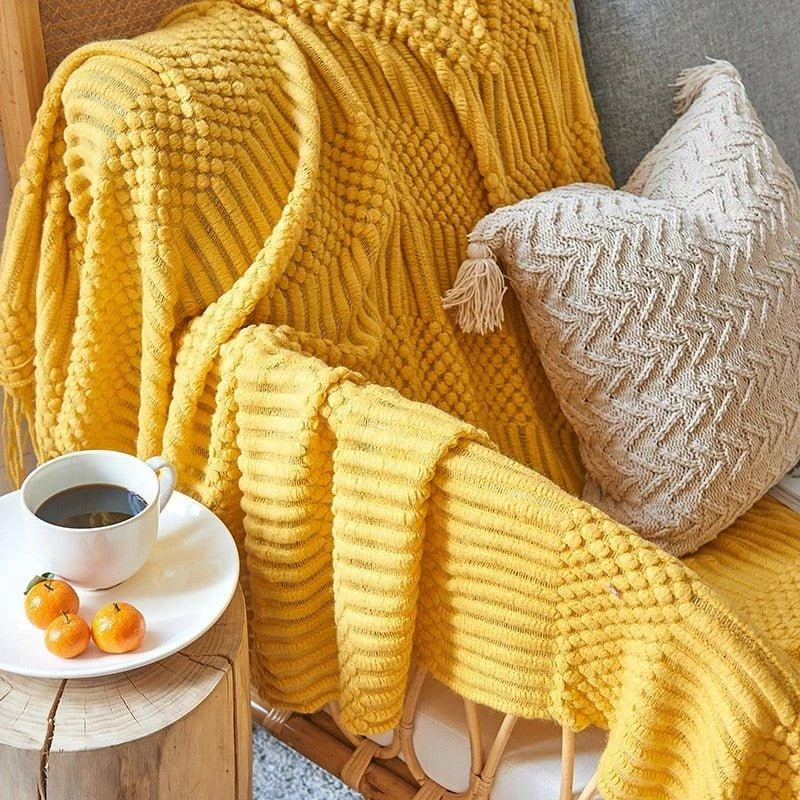 nordic-solid-sofa-knitted-blanket-953637 Nordic Solid Sofa Knitted Blanket 953637