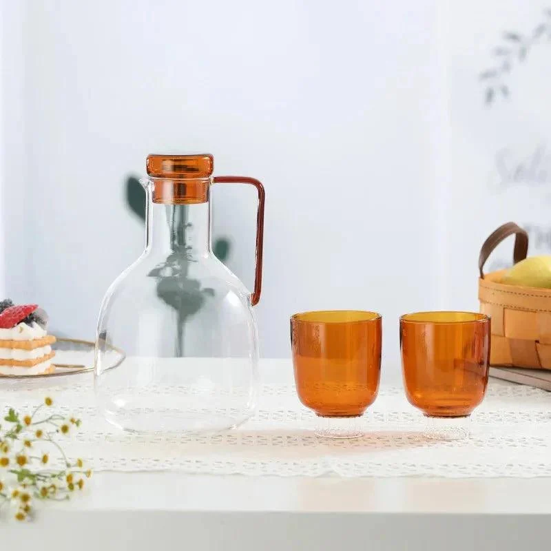 nordic-style-coloured-glass-jug-set-338484 Nordic Style Coloured Glass Jug Set 338484
