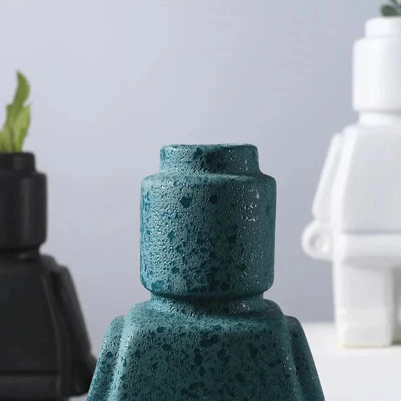 nordic-style-minimal-ceramic-robot-vase-108516 Nordic Style Minimal Ceramic Robot Vase 108516