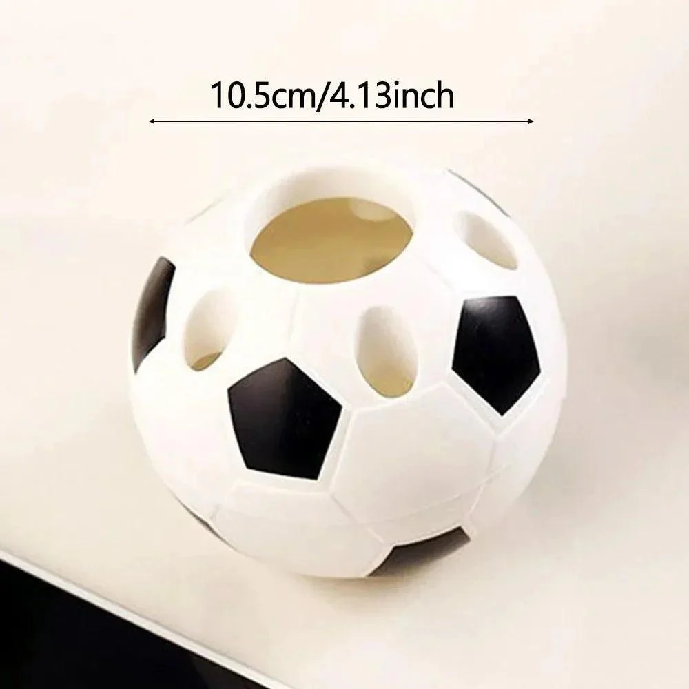 novelty-football-shaped-desktop-organiser-787760 Novelty Football Shaped Desktop Organiser 787760