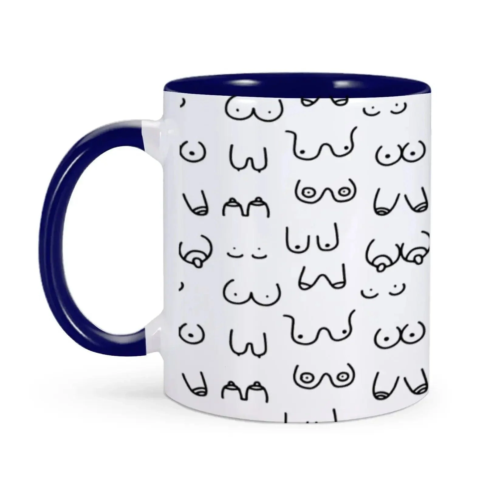 novelty-funny-boobs-ceramic-coffee-mug-184646 Novelty Funny Boobs Ceramic Coffee Mug 184646