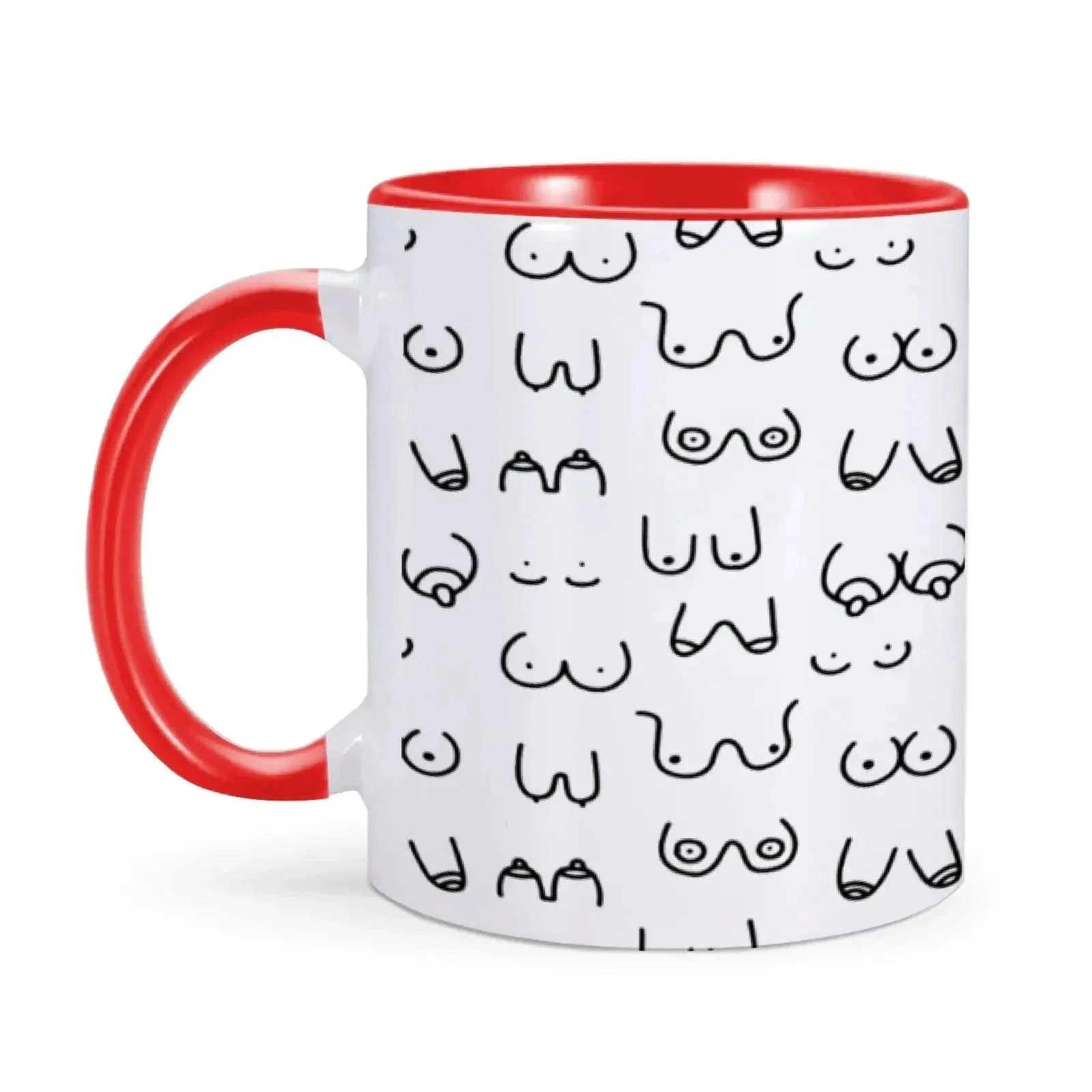 novelty-funny-boobs-ceramic-coffee-mug-293371 Novelty Funny Boobs Ceramic Coffee Mug 293371