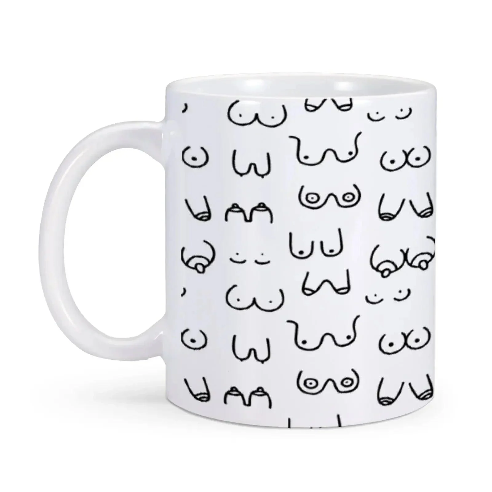 novelty-funny-boobs-ceramic-coffee-mug-883656 Novelty Funny Boobs Ceramic Coffee Mug 883656