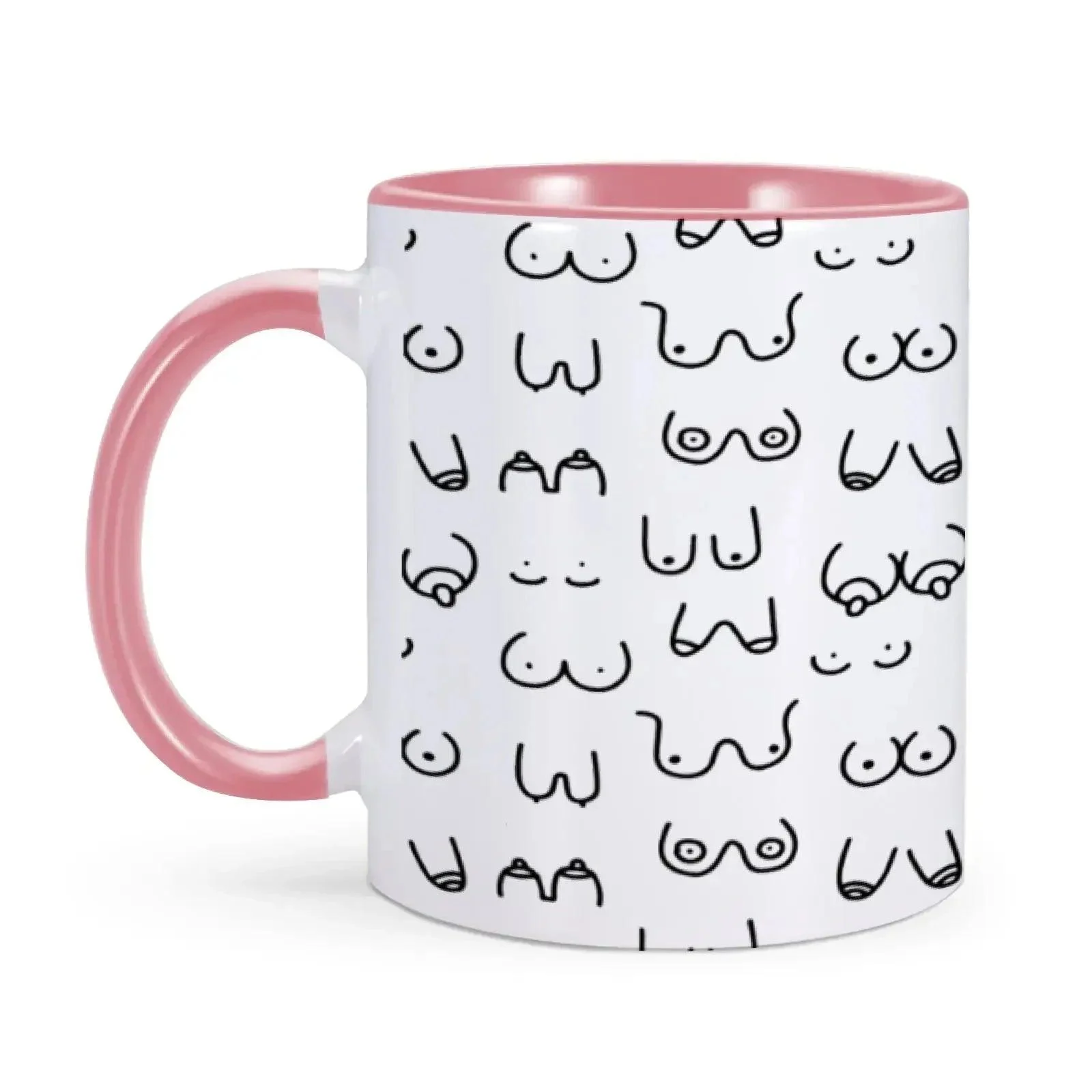 novelty-funny-boobs-ceramic-coffee-mug-927599 Novelty Funny Boobs Ceramic Coffee Mug 927599