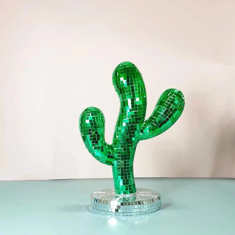 novelty-green-disco-ball-cactus-decoration-340098 Novelty Green Disco Ball Cactus Decoration 340098