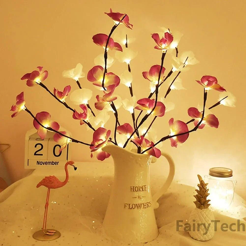 orchid-branch-led-fairy-light-garland-161031 Orchid Branch Led Fairy Light Garland 161031
