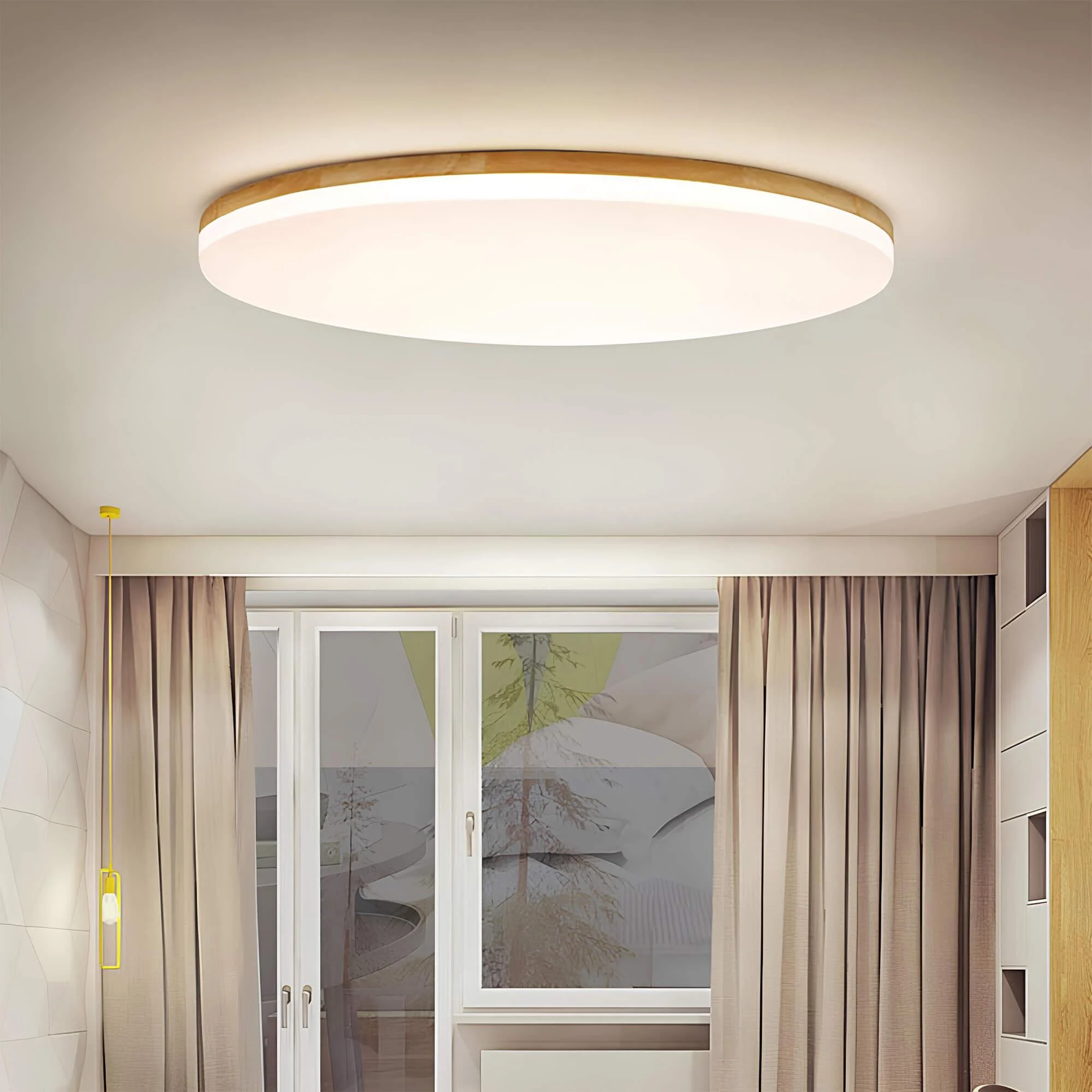 ozawa-led-deckenlampe-holz-metall-wohnzimmer-schlafzimmer-esszimmer-xlumina Ozawa Led Deckenlampe Holz Metall Wohnzimmer Schlafzimmer Esszimmer Xlumina