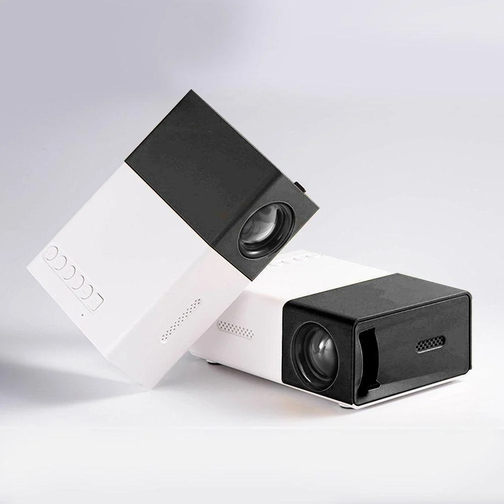 Pf1gyg300 Pro Led Mini Projector Supports 1080p Hdmi Compatible Usb Audio Portable Home Media Video Player