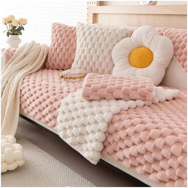 pastel-colour-thickened-plush-sofa-blanket-479237 Pastel Colour Thickened Plush Sofa Blanket 479237