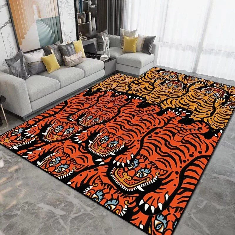 patterned-tiger-design-living-room-carpet-492796 Patterned Tiger Design Living Room Carpet 492796