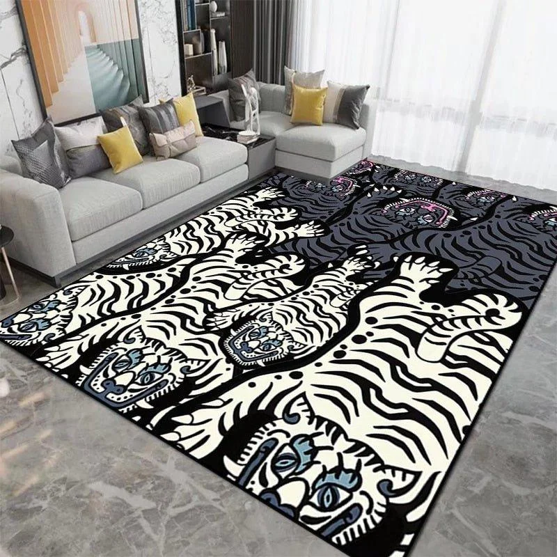 patterned-tiger-design-living-room-carpet-775380 Patterned Tiger Design Living Room Carpet 775380