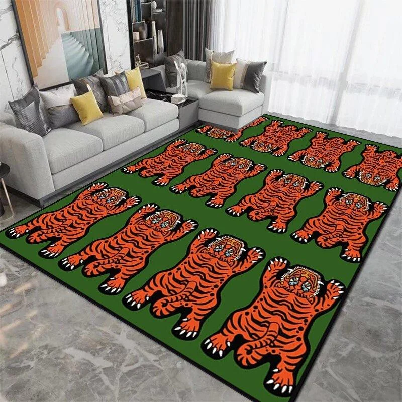 patterned-tiger-design-living-room-carpet-839455 Patterned Tiger Design Living Room Carpet 839455
