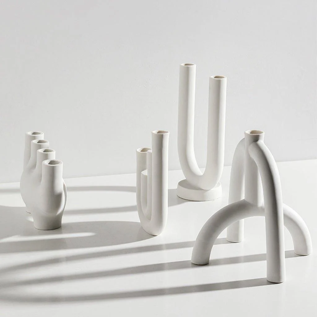 Pillar Taper Candle Holderscandle Holderliving Simply House 190083