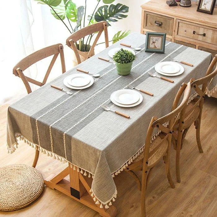 plaid-linen-tablecloth-with-tasselstableclothliving-simply-house-793688 Plaid Linen Tablecloth With Tasselstableclothliving Simply House 793688