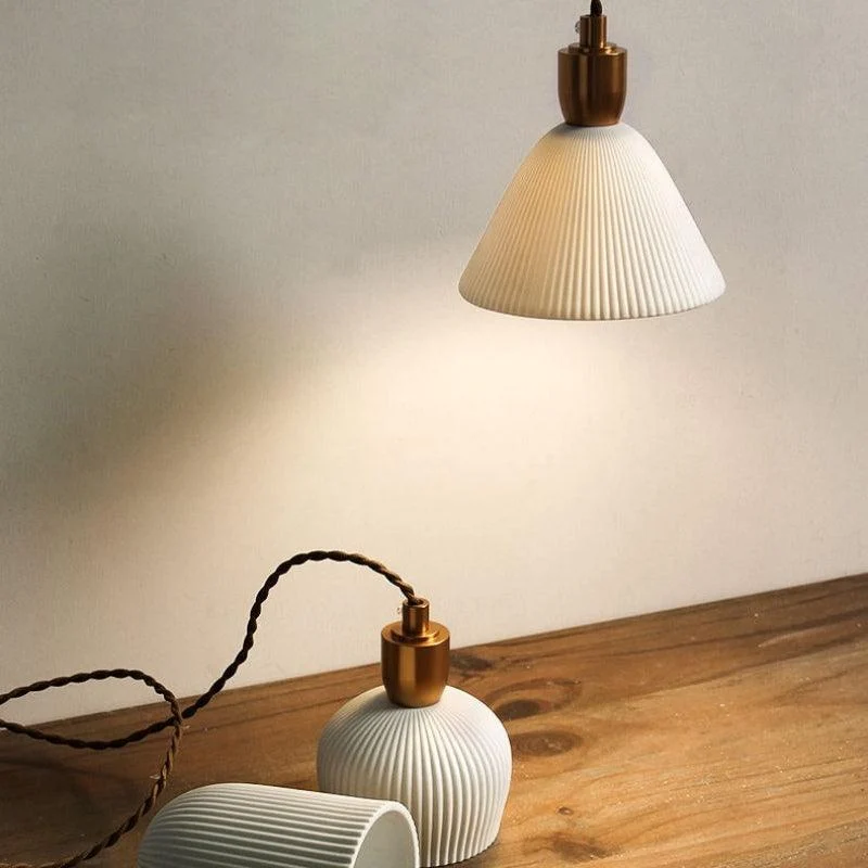 pleatedpendantlight Pleatedpendantlight