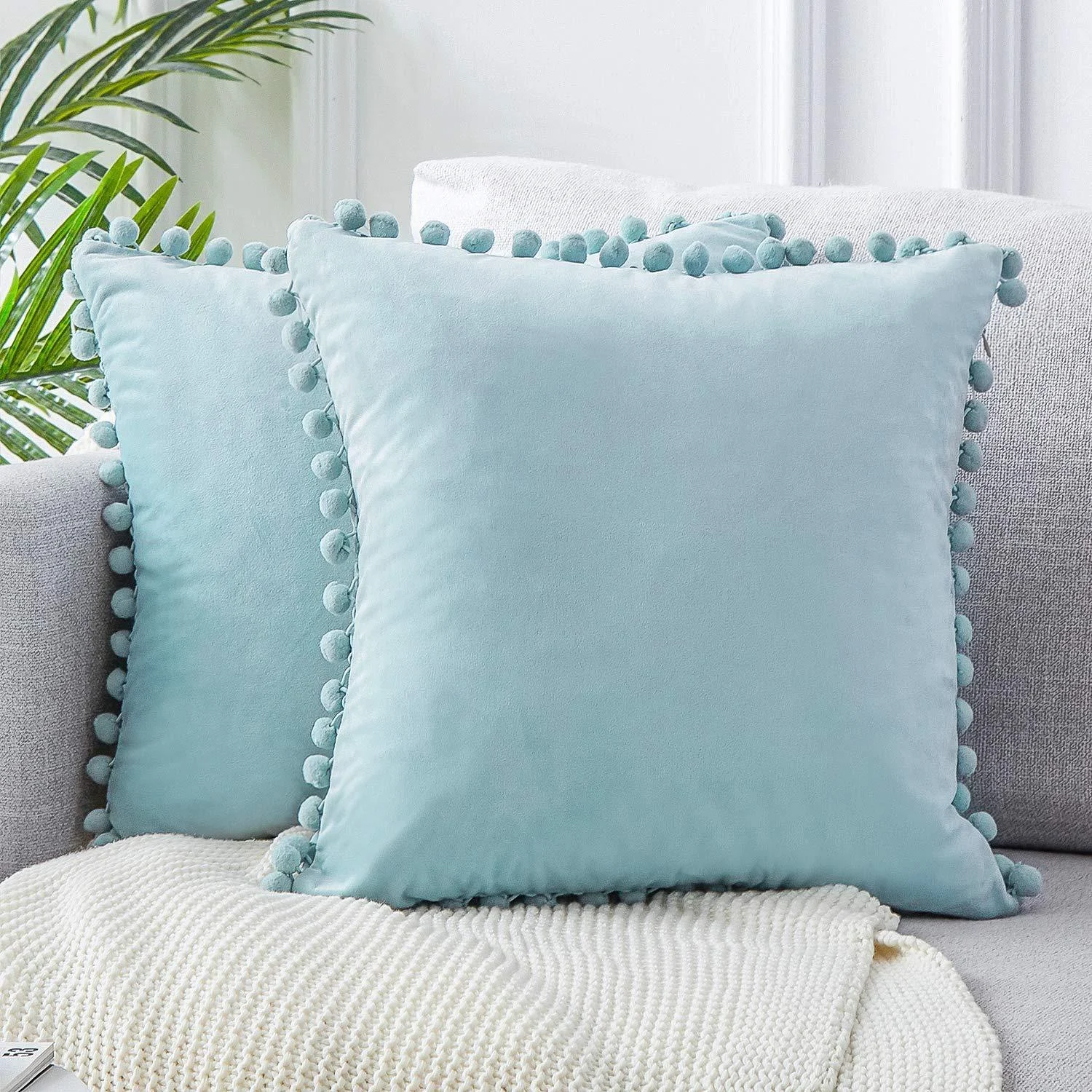 Pom Pom Cushion Coverscushionsliving Simply House 123870