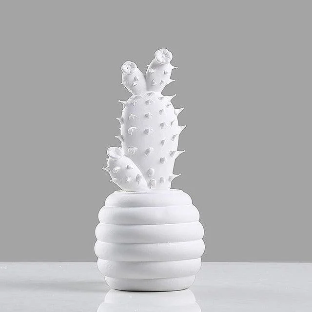 Porcelain Cacti Ornamentsornamentalliving Simply House 154603