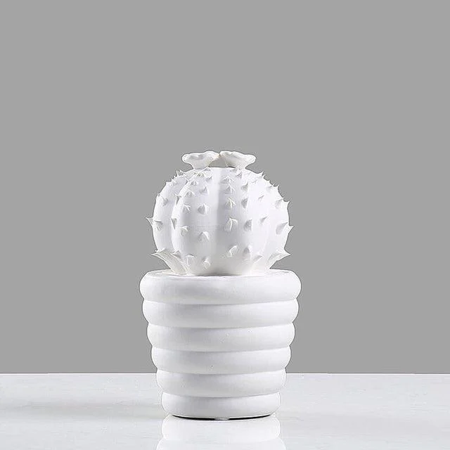 Porcelain Cacti Ornamentsornamentalliving Simply House 343964