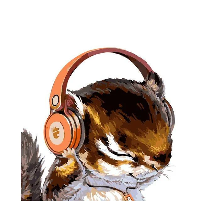 possum-with-headphones-modern-wall-art-canvas-painting-unique-gift-home-decor-40x50cm-940413 Possum With Headphones Modern Wall Art Canvas Painting Unique Gift Home Decor 40x50cm 940413