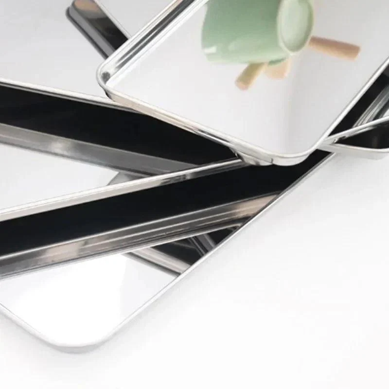 practical-stainless-steel-food-display-tray-710740 Practical Stainless Steel Food Display Tray 710740