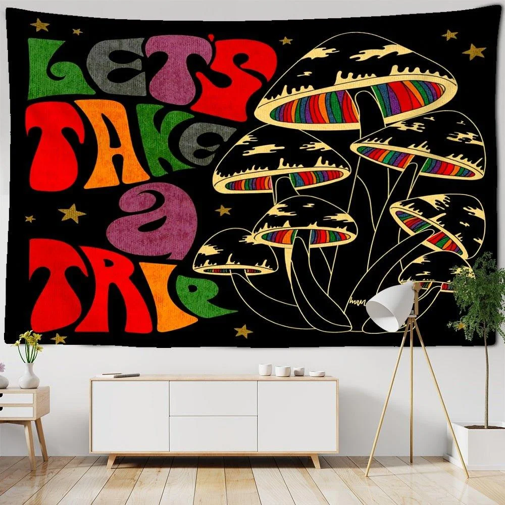 psychedelic-bohemian-style-tapestry-wall-hanging-274387 Psychedelic Bohemian Style Tapestry Wall Hanging 274387