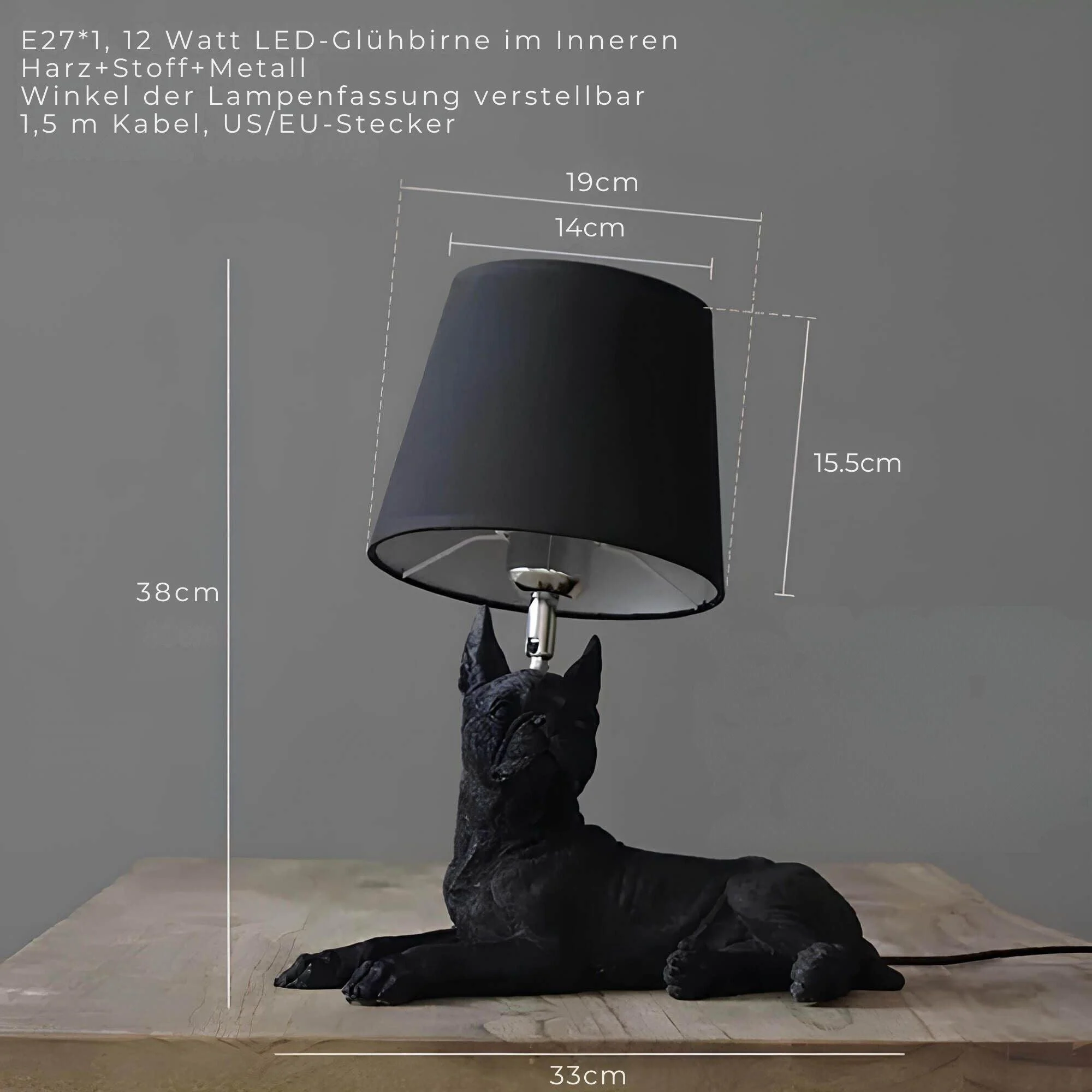 pupart-puppy-art-deco-tischlampe-schwarz-weiss-dekorative-leuchte-modern-xlumina7 Pupart Puppy Art Deco Tischlampe Schwarz Weiss Dekorative Leuchte Modern Xlumina7