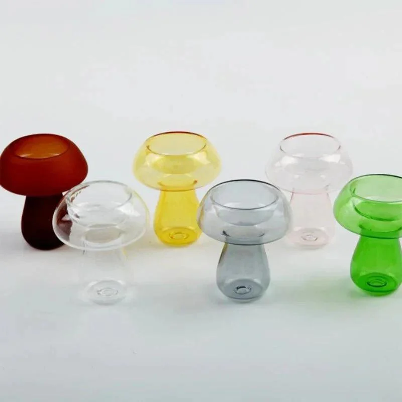 quirky-glass-mushroom-shape-candle-holder-233948 Quirky Glass Mushroom Shape Candle Holder 233948