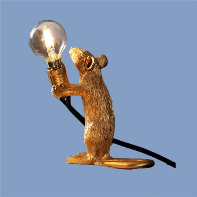 qvfTSmall-Mini-Mouse-Table-Nordic-Lamp-Resin-Animal-Rat-Mouse-Cute-LED-Home-Decor-Desk-Light Vintage Mice Lamp - Mouse Night Light - ISTANBULLU LTD