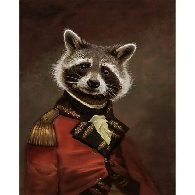 raccoon-revolutionary-general-poster-wall-art-posters-and-prints-animal-canvas-painting-979709 Raccoon Revolutionary General Poster Wall Art Posters And Prints Animal Canvas Painting 979709