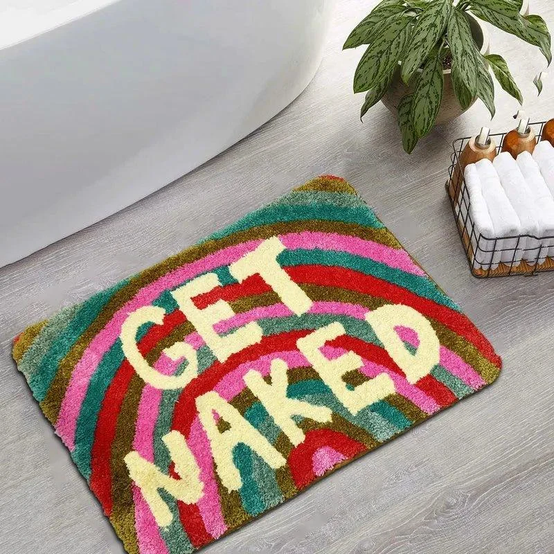 rainbow-get-naked-tufted-bath-mat-897669 Rainbow Get Naked Tufted Bath Mat 897669