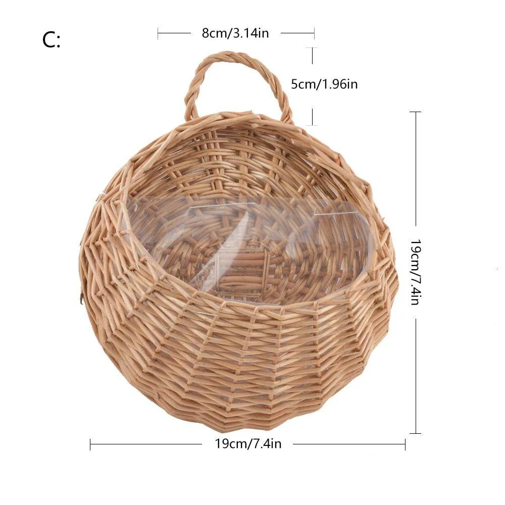 rattan-hanging-wall-planter-278589 Rattan Hanging Wall Planter 278589