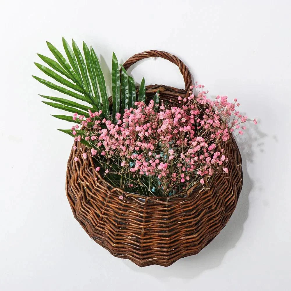 rattan-hanging-wall-planter-345140 Rattan Hanging Wall Planter 345140