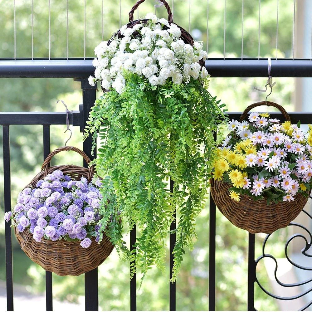 rattan-hanging-wall-planter-731857 Rattan Hanging Wall Planter 731857