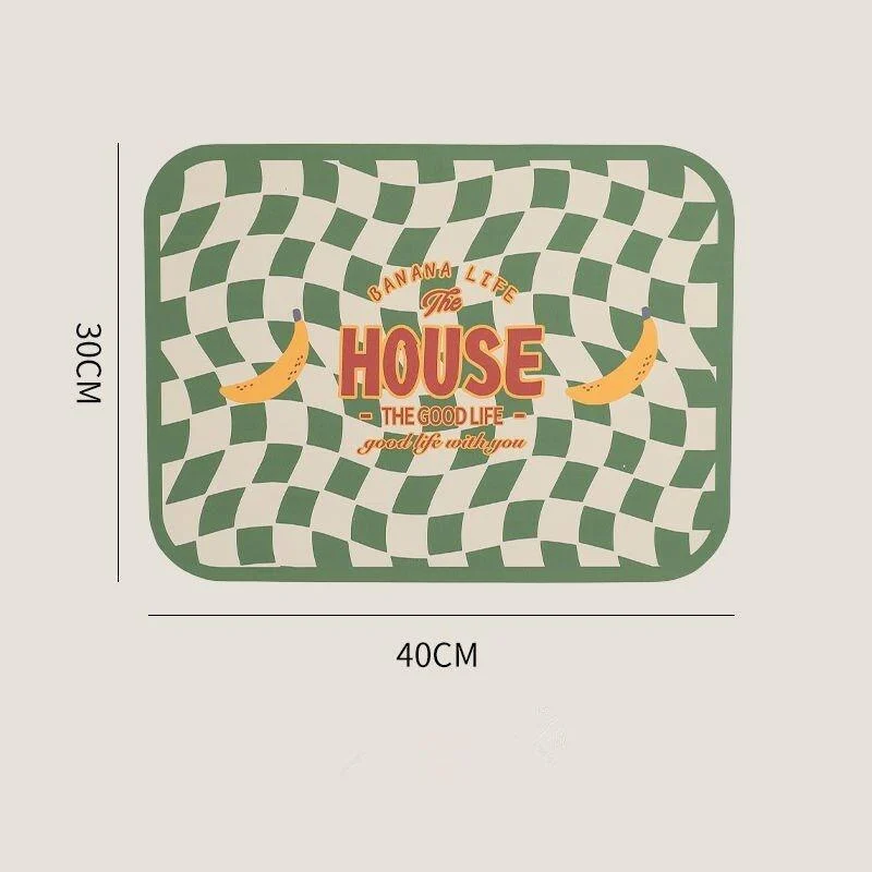 Rectangular Geometric Pattern Placemat 121053