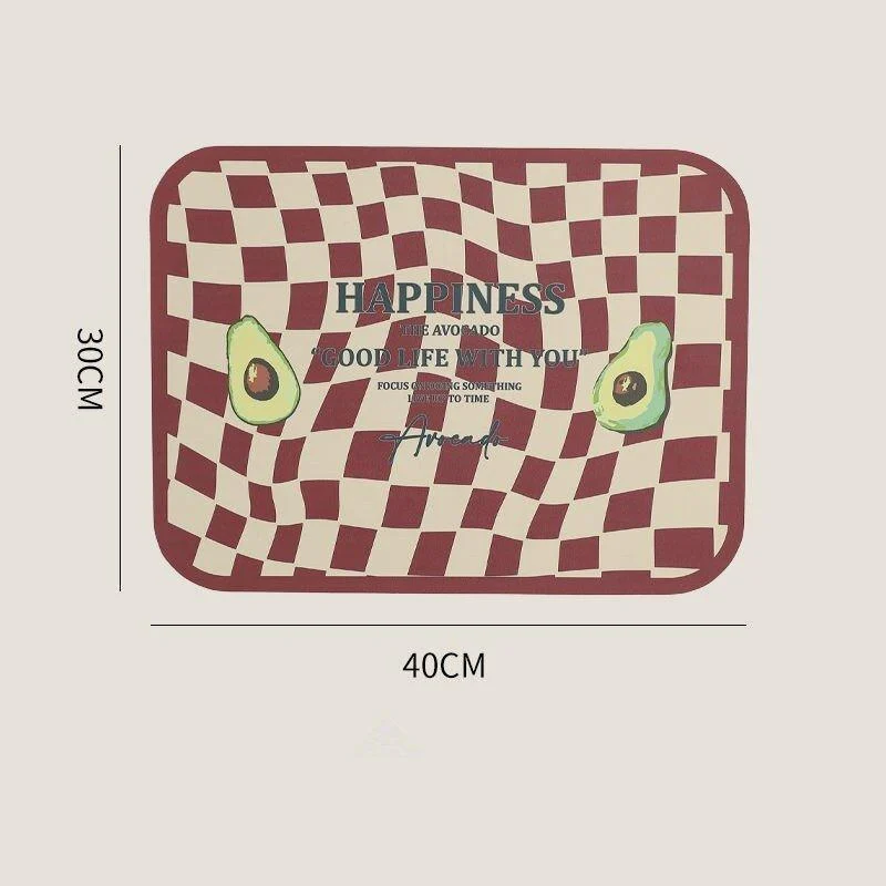 Rectangular Geometric Pattern Placemat 169991